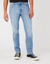 WRANGLER TEXAS MĘSKIE SPODNIE JEANSOWE TAPER BLUE BOSS W12TYL29R 112145810